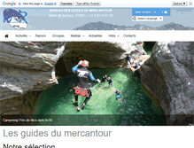 Tablet Screenshot of mercantour-roya.com